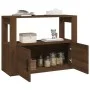 Sideboard aus braunem Eichensperrholz, 80 x 30 x 60 cm von vidaXL, Sideboards - Ref: Foro24-819459, Preis: 64,30 €, Rabatt: %