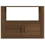 Sideboard aus braunem Eichensperrholz, 80 x 30 x 60 cm von vidaXL, Sideboards - Ref: Foro24-819459, Preis: 64,30 €, Rabatt: %
