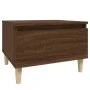 Beistelltisch aus braunem Eichensperrholz, 50 x 46 x 35 cm von vidaXL, Seitentische - Ref: Foro24-819514, Preis: 32,00 €, Rab...