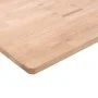 Untreated oak wood square table top 80x80x2.5cm by vidaXL, Table tops - Ref: Foro24-342932, Price: 90,21 €, Discount: %