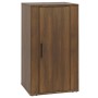 Sideboard aus braunem Eichensperrholz, 40 x 33 x 70 cm von vidaXL, Sideboards - Ref: Foro24-819419, Preis: 54,76 €, Rabatt: %