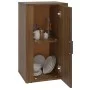 Oak brown plywood sideboard 40x33x70 cm by vidaXL, Sideboards - Ref: Foro24-819419, Price: 54,10 €, Discount: %