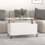 Couchtisch aus weißem Sperrholz, 90 x 44,5 x 45 cm von vidaXL, Couchtisch - Ref: Foro24-819588, Preis: 61,12 €, Rabatt: %