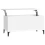 Couchtisch aus weißem Sperrholz, 90 x 44,5 x 45 cm von vidaXL, Couchtisch - Ref: Foro24-819588, Preis: 60,48 €, Rabatt: %