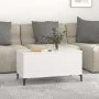 Couchtisch aus weißem Sperrholz, 90 x 44,5 x 45 cm von vidaXL, Couchtisch - Ref: Foro24-819588, Preis: 60,48 €, Rabatt: %