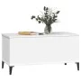 Couchtisch aus weißem Sperrholz, 90 x 44,5 x 45 cm von vidaXL, Couchtisch - Ref: Foro24-819588, Preis: 60,48 €, Rabatt: %
