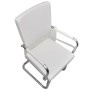 Cantilever dining chairs 6 units white synthetic leather by vidaXL, dining chairs - Ref: Foro24-270165, Price: 488,05 €, Disc...