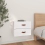 Wand-Nachttisch weiß 50x36x40 cm von vidaXL, Schließfächer und Lagerschränke - Ref: Foro24-820978, Preis: 59,17 €, Rabatt: %