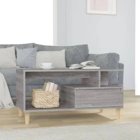Sonoma-Couchtisch aus grauem Sperrholz, 90 x 49 x 45 cm von vidaXL, Couchtisch - Ref: Foro24-819618, Preis: 63,73 €, Rabatt: %
