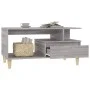 Sonoma gray plywood coffee table 90x49x45 cm by vidaXL, Coffee table - Ref: Foro24-819618, Price: 63,73 €, Discount: %