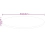 Runde Tischplatte Eichenholz unbehandelt Ø50x1,5cm von vidaXL, Tischplatten - Ref: Foro24-342895, Preis: 35,44 €, Rabatt: %