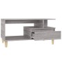Mesa de centro madera contrachapada gris Sonoma 90x49x45 cm de vidaXL, Mesas de centro - Ref: Foro24-819618, Precio: 64,37 €,...