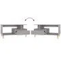 Sonoma gray plywood coffee table 90x49x45 cm by vidaXL, Coffee table - Ref: Foro24-819618, Price: 63,73 €, Discount: %