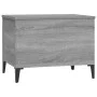 Sonoma-Couchtisch aus grauem Sperrholz, 60 x 44,5 x 45 cm von vidaXL, Couchtisch - Ref: Foro24-819578, Preis: 70,06 €, Rabatt: %