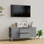 Mueble de TV madera contrachapada gris Sonoma 102x44,5x50 cm de vidaXL, Muebles TV - Ref: Foro24-819602, Precio: 83,48 €, Des...