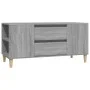 Mueble de TV madera contrachapada gris Sonoma 102x44,5x50 cm de vidaXL, Muebles TV - Ref: Foro24-819602, Precio: 83,48 €, Des...