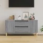 Mueble de TV madera contrachapada gris Sonoma 102x44,5x50 cm de vidaXL, Muebles TV - Ref: Foro24-819602, Precio: 83,48 €, Des...