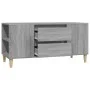 Mueble de TV madera contrachapada gris Sonoma 102x44,5x50 cm de vidaXL, Muebles TV - Ref: Foro24-819602, Precio: 83,48 €, Des...