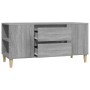 TV-Schrank aus grauem Sonoma-Sperrholz, 102 x 44,5 x 50 cm von vidaXL, TV-Möbel - Ref: Foro24-819602, Preis: 84,48 €, Rabatt: %