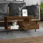 Couchtisch aus braunem Eichensperrholz, 90 x 49 x 45 cm von vidaXL, Couchtisch - Ref: Foro24-819627, Preis: 68,45 €, Rabatt: %