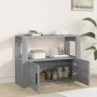 Aparador de madera contrachapada gris Sonoma 80x30x60 cm de vidaXL, Aparadores - Ref: Foro24-819458, Precio: 60,50 €, Descuen...