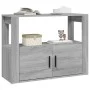 Aparador de madera contrachapada gris Sonoma 80x30x60 cm de vidaXL, Aparadores - Ref: Foro24-819458, Precio: 60,50 €, Descuen...