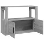 Aparador de madera contrachapada gris Sonoma 80x30x60 cm de vidaXL, Aparadores - Ref: Foro24-819458, Precio: 60,50 €, Descuen...