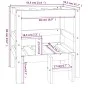 Aparador de madera contrachapada gris Sonoma 80x30x60 cm de vidaXL, Aparadores - Ref: Foro24-819458, Precio: 60,50 €, Descuen...