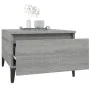 Sonoma gray plywood side table 50x46x35 cm by vidaXL, Side tables - Ref: Foro24-819528, Price: 45,64 €, Discount: %
