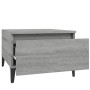 Mesa auxiliar madera contrachapada gris Sonoma 50x46x35 cm de vidaXL, Mesas auxiliares - Ref: Foro24-819528, Precio: 46,20 €,...