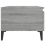 Mesa auxiliar madera contrachapada gris Sonoma 50x46x35 cm de vidaXL, Mesas auxiliares - Ref: Foro24-819528, Precio: 46,20 €,...