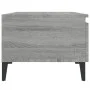 Sonoma gray plywood side table 50x46x35 cm by vidaXL, Side tables - Ref: Foro24-819528, Price: 45,64 €, Discount: %