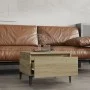 Mesas auxiliares 2 uds madera roble Sonoma 50x46x35 cm de vidaXL, Mesas auxiliares - Ref: Foro24-819523, Precio: 57,29 €, Des...