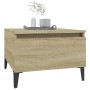 Mesas auxiliares 2 uds madera roble Sonoma 50x46x35 cm de vidaXL, Mesas auxiliares - Ref: Foro24-819523, Precio: 57,73 €, Des...