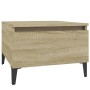 Mesas auxiliares 2 uds madera roble Sonoma 50x46x35 cm de vidaXL, Mesas auxiliares - Ref: Foro24-819523, Precio: 57,73 €, Des...