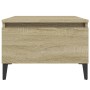 Mesas auxiliares 2 uds madera roble Sonoma 50x46x35 cm de vidaXL, Mesas auxiliares - Ref: Foro24-819523, Precio: 57,73 €, Des...