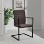 Cantilever dining chairs 6 units brown artificial leather by vidaXL, dining chairs - Ref: Foro24-272414, Price: 550,47 €, Dis...