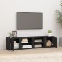 TV-Möbel 2 Stück Sperrholz schwarz 80x31,5x36 cm von vidaXL, TV-Möbel - Ref: Foro24-819439, Preis: 77,92 €, Rabatt: %