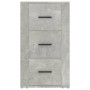 Betongraues Sperrholz-Sideboard 40x33x70 cm von vidaXL, Sideboards - Ref: Foro24-819424, Preis: 61,18 €, Rabatt: %