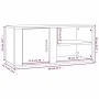 TV-Möbel 2 Stück Sperrholz schwarz 80x31,5x36 cm von vidaXL, TV-Möbel - Ref: Foro24-819439, Preis: 77,00 €, Rabatt: %