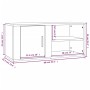TV-Möbel 2 Stück Sperrholz schwarz 80x31,5x36 cm von vidaXL, TV-Möbel - Ref: Foro24-819439, Preis: 77,92 €, Rabatt: %