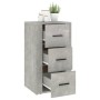 Betongraues Sperrholz-Sideboard 40x33x70 cm von vidaXL, Sideboards - Ref: Foro24-819424, Preis: 61,18 €, Rabatt: %