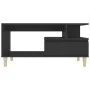Black plywood coffee table 90x49x45 cm by vidaXL, Coffee table - Ref: Foro24-819613, Price: 59,98 €, Discount: %