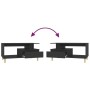 Mesa de centro madera contrachapada negro 90x49x45 cm de vidaXL, Mesas de centro - Ref: Foro24-819613, Precio: 60,55 €, Descu...