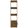 Aparador madera contrachapada roble ahumado 80x30x119,5 cm de vidaXL, Aparadores - Ref: Foro24-819473, Precio: 82,43 €, Descu...