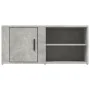 Concrete gray plywood TV cabinet 80x31.5x36 cm by vidaXL, TV Furniture - Ref: Foro24-819444, Price: 42,29 €, Discount: %