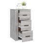Aparador de madera contrachapada gris Sonoma 40x33x70 cm de vidaXL, Aparadores - Ref: Foro24-819426, Precio: 68,15 €, Descuen...