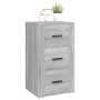 Aparador de madera contrachapada gris Sonoma 40x33x70 cm de vidaXL, Aparadores - Ref: Foro24-819426, Precio: 68,15 €, Descuen...