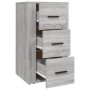 Aparador de madera contrachapada gris Sonoma 40x33x70 cm de vidaXL, Aparadores - Ref: Foro24-819426, Precio: 68,15 €, Descuen...