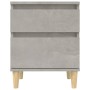 Bedside tables 2 units concrete gray 40x35x50 cm by vidaXL, Lockers and storage cabinets - Ref: Foro24-821835, Price: 85,70 €...